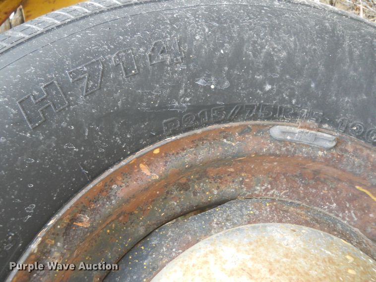 image for item DF4565 Shop built utility trailer