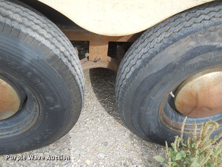 image for item DF4567 1987 shop built equipment trailer