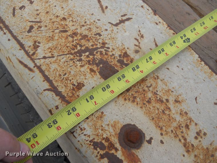 image for item DF4567 1987 shop built equipment trailer