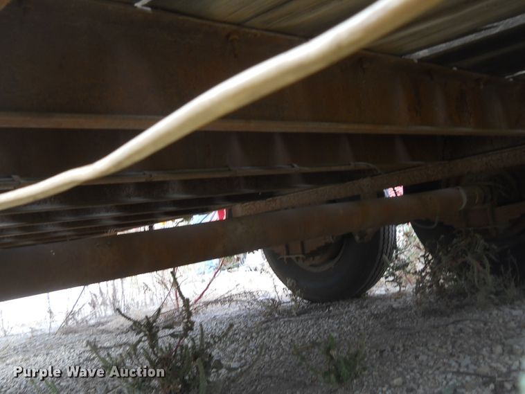 image for item DF4567 1987 shop built equipment trailer