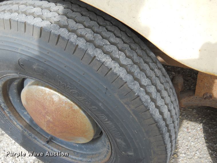 image for item DF4567 1987 shop built equipment trailer