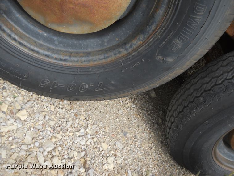 image for item DF4567 1987 shop built equipment trailer