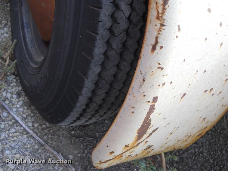 image for item DF4567 1987 shop built equipment trailer