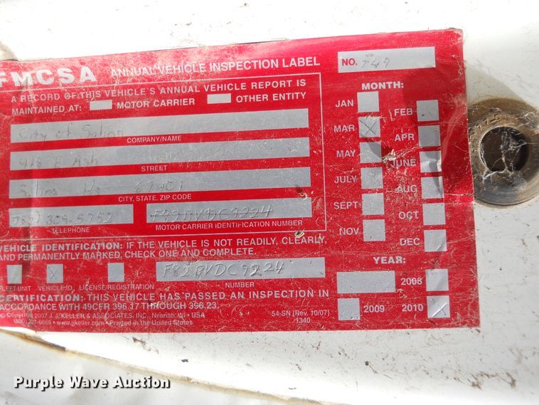 image for item DF4572 1979 Ford F800  water truck