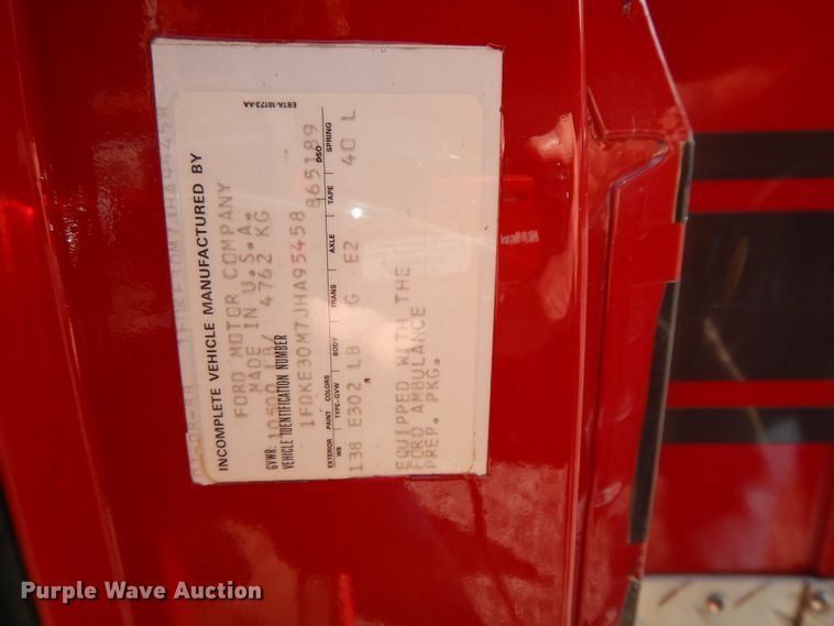 image for item DH0230 1988 Ford Econoline E350  mobile command center vehicle