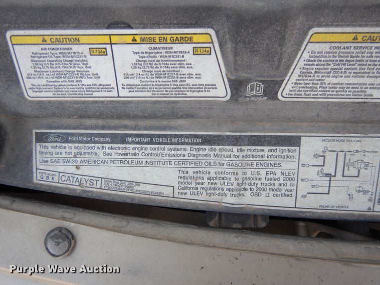 image for item DH0236 2000 Ford Windstar  van