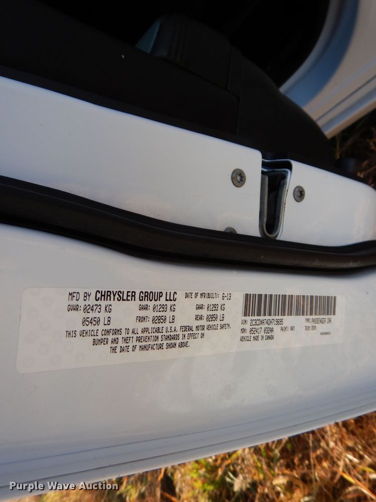 image for item DH3323 2013 Dodge Charger Police