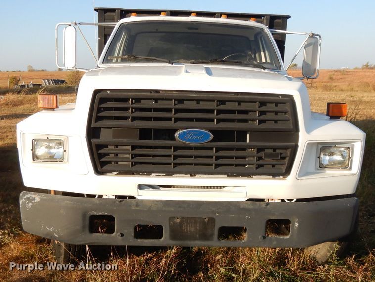 image for item DH3324 1991 Ford F600  dump truck