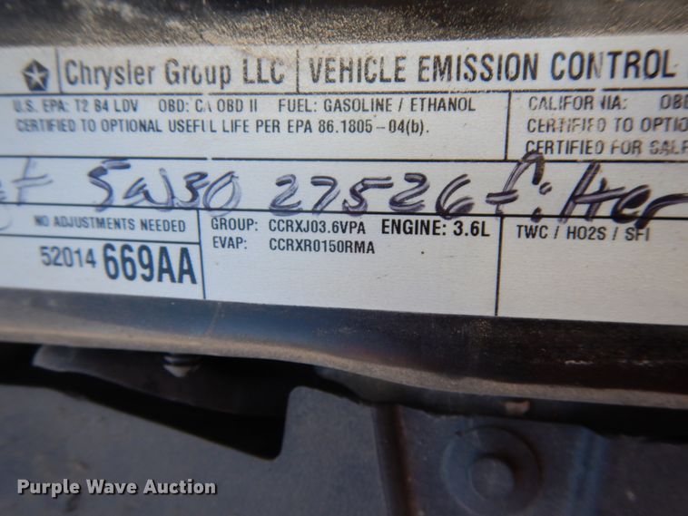 image for item DH6682 2012 Dodge Grand Caravan SE  van