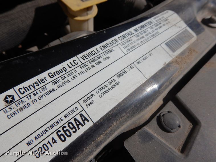 image for item DH6683 2012 Dodge Grand Caravan SE  van