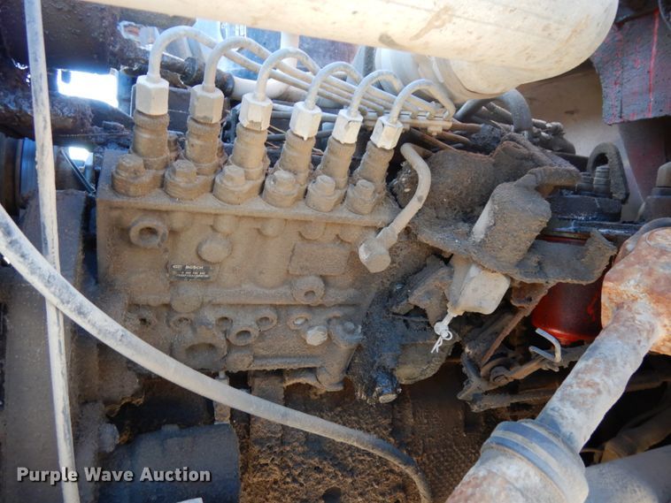 image for item DH6702 1995 Ford F800  dump flatbed truck