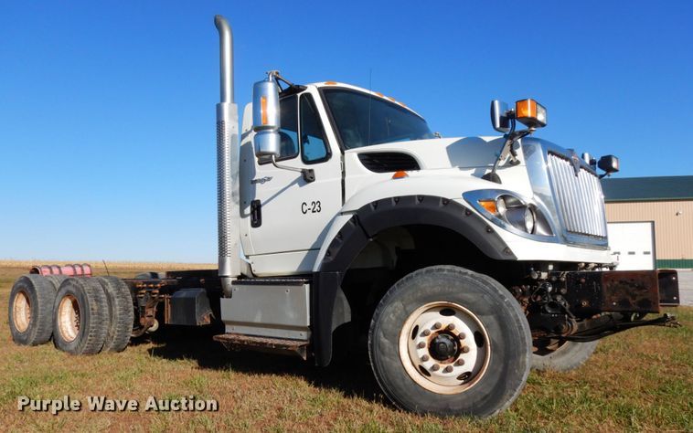 image for item DH6703 2014 International WorkStar 7600 SFA  truck cab and chassis
