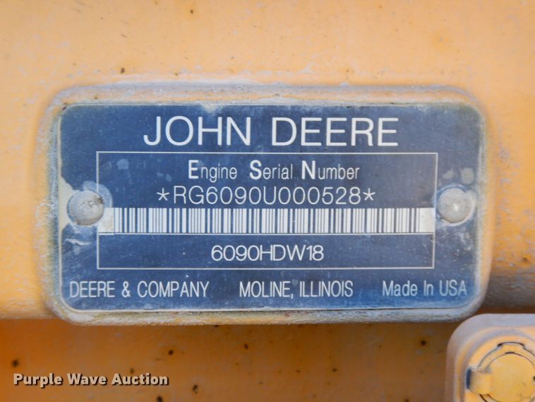 image for item DH6704 2014 John Deere 772G  motor grader