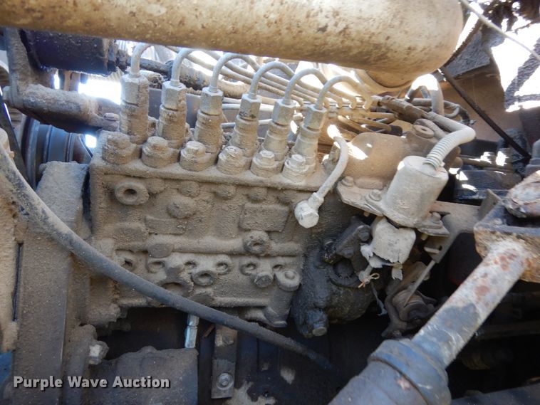 image for item DH6705 1995 Ford F800  dump flatbed truck