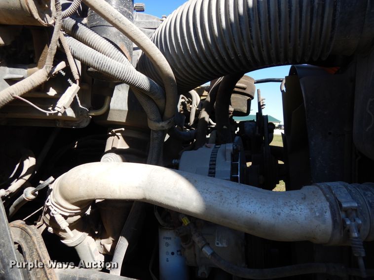 image for item DH6705 1995 Ford F800  dump flatbed truck