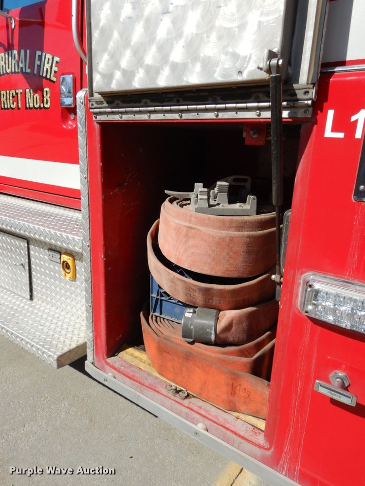 image for item DH6717 1992 International 4900  pumper fire truck