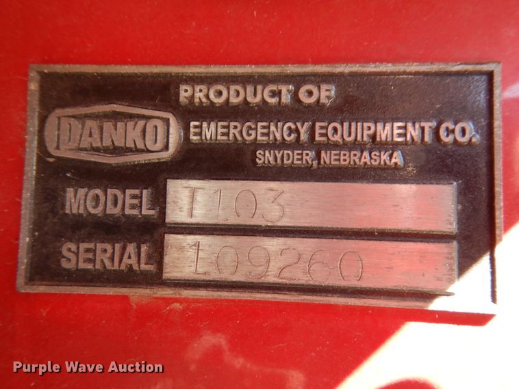 image for item DH6717 1992 International 4900  pumper fire truck