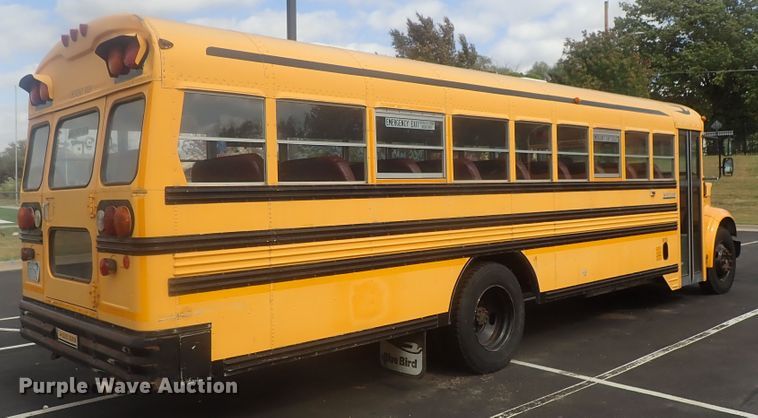 image for item DI7277 1999 International 3800 Blue Bird  school bus