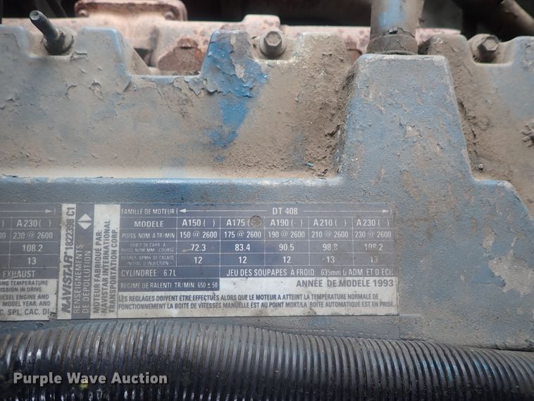 image for item DI7278 1995 International AmTran  school bus