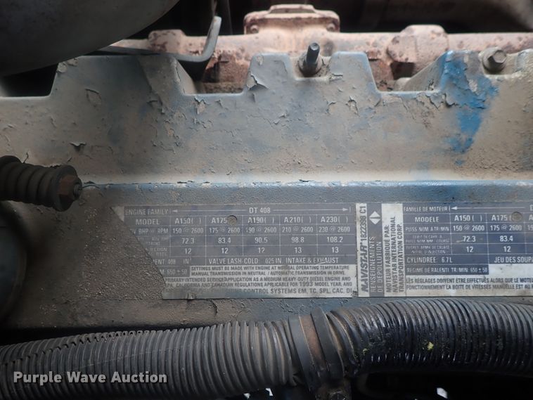 image for item DI7278 1995 International AmTran  school bus