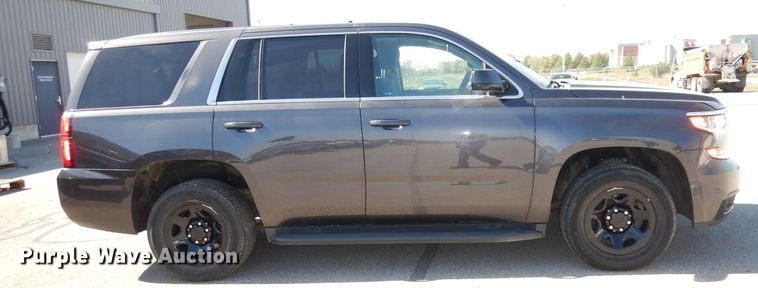 image for item DJ6845 2016 Chevrolet Tahoe Police  SUV