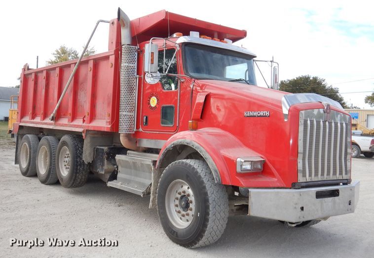 image for item DJ6863 2008 Kenworth T800  dump truck