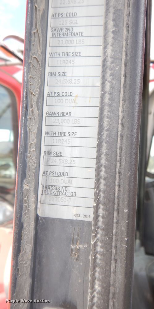 image for item DJ6863 2008 Kenworth T800  dump truck