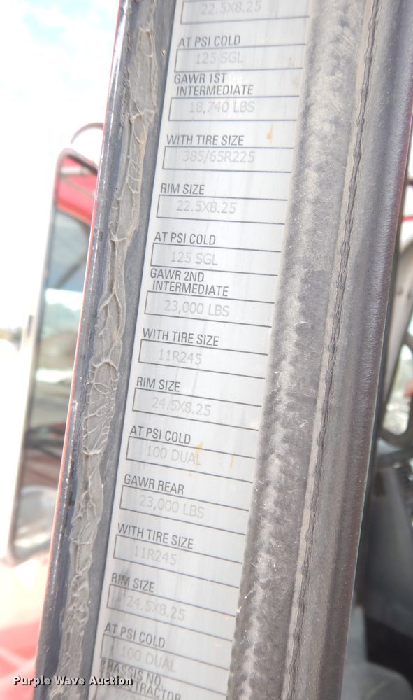 image for item DJ6863 2008 Kenworth T800  dump truck