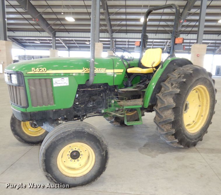 image for item DJ6864 2002 John Deere 5420  tractor