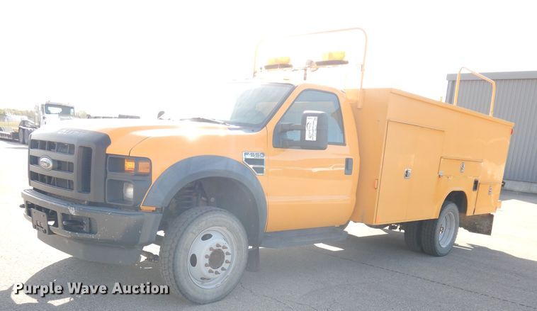 image for item DJ6865 2008 Ford F550 Super Duty XL  utility truck