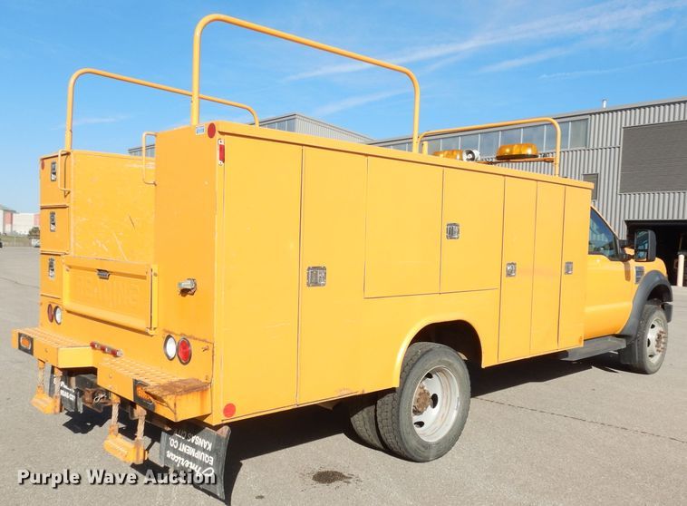 image for item DJ6865 2008 Ford F550 Super Duty XL  utility truck