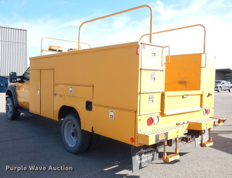 image for item DJ6865 2008 Ford F550 Super Duty XL  utility truck