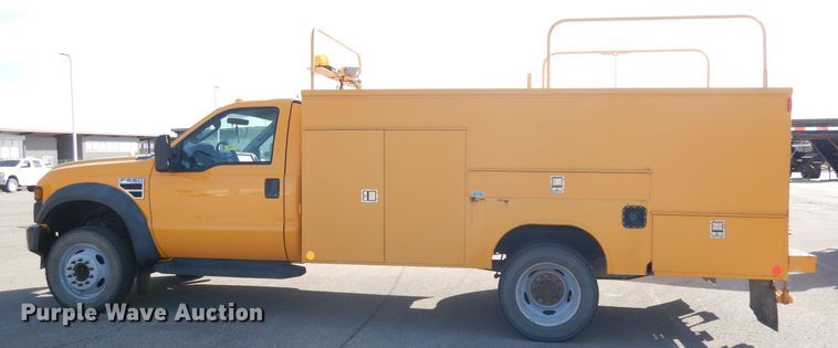 image for item DJ6865 2008 Ford F550 Super Duty XL  utility truck
