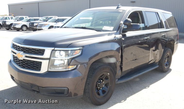 image for item DJ6877 2015 Chevrolet Tahoe Police  SUV