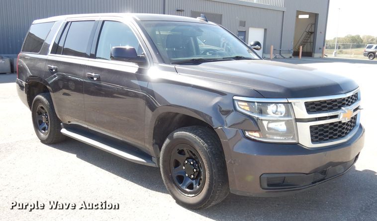 image for item DJ6877 2015 Chevrolet Tahoe Police  SUV