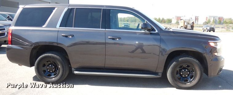 image for item DJ6877 2015 Chevrolet Tahoe Police  SUV