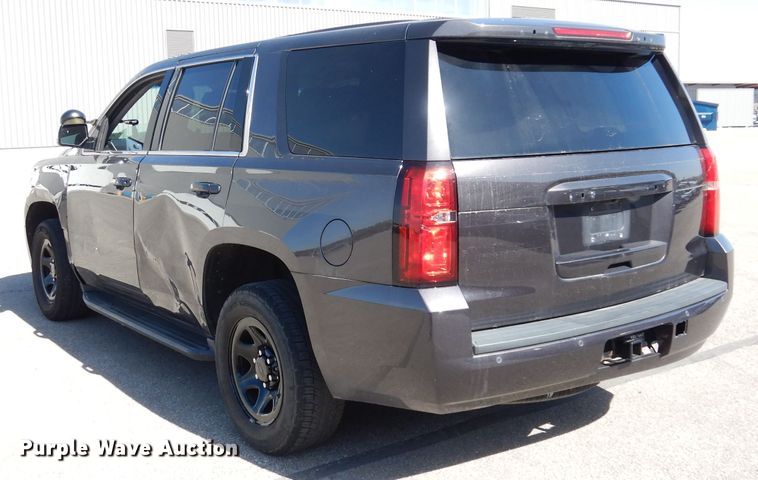 image for item DJ6877 2015 Chevrolet Tahoe Police  SUV