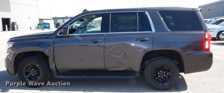 image for item DJ6877 2015 Chevrolet Tahoe Police  SUV