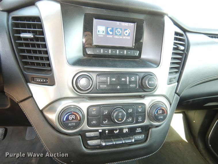 image for item DJ6877 2015 Chevrolet Tahoe Police  SUV