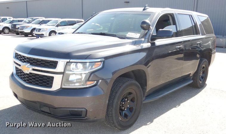 image for item DJ6878 2016 Chevrolet Tahoe Police  SUV