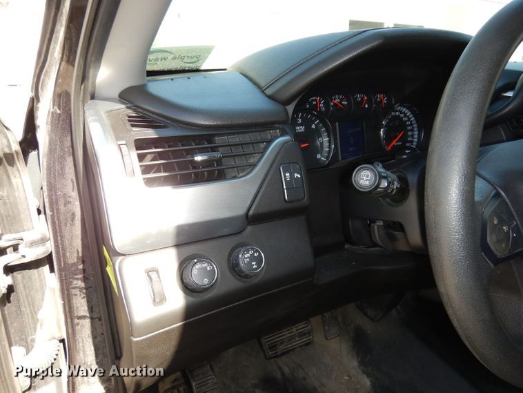 image for item DJ6878 2016 Chevrolet Tahoe Police  SUV