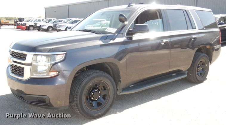 image for item DJ6879 2018 Chevrolet Tahoe Police  SUV