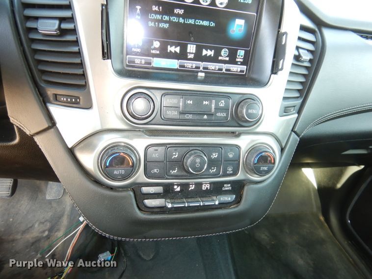 image for item DJ6879 2018 Chevrolet Tahoe Police  SUV