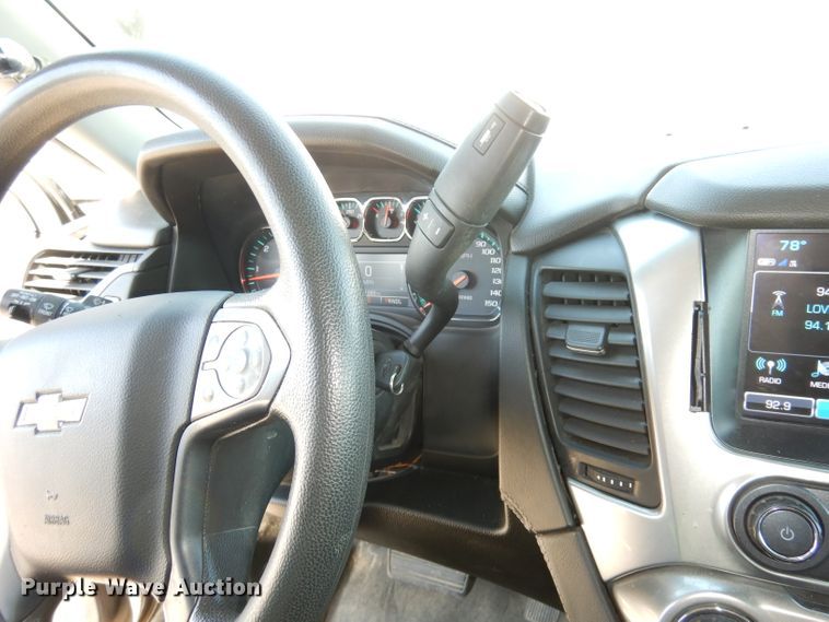 image for item DJ6879 2018 Chevrolet Tahoe Police  SUV