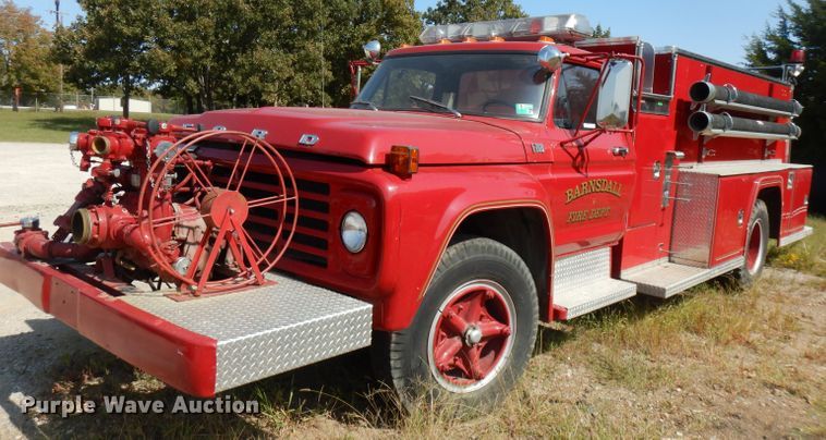 image for item FR9166 1978 Ford F700  pumper fire truck
