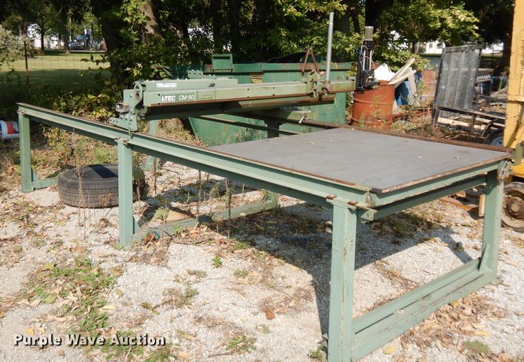 image for item FR9204 L-Tec CM50 CNC plasma cutting table