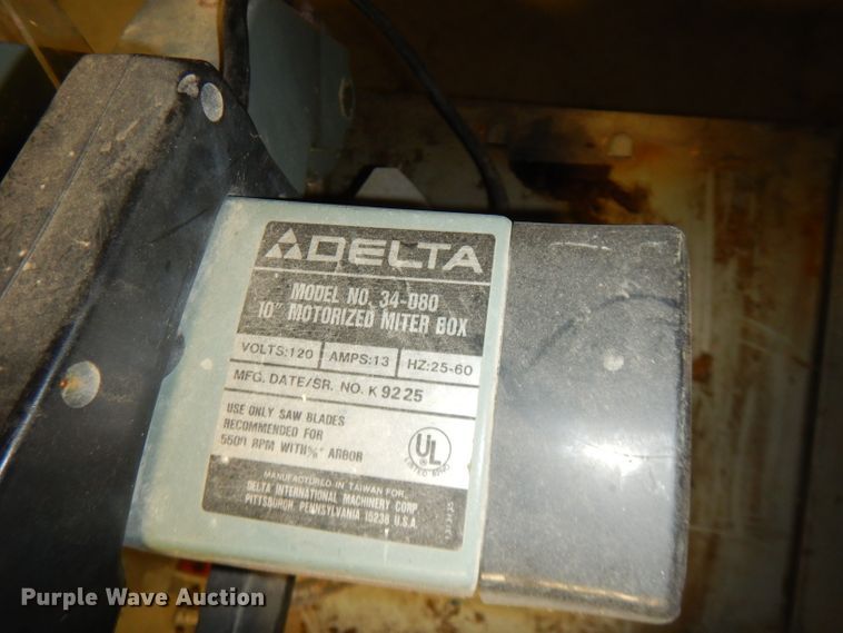 image for item FR9214 Delta 34-080 miter saw