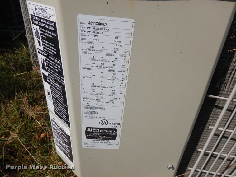 image for item FR9217 (9) AC and heat units