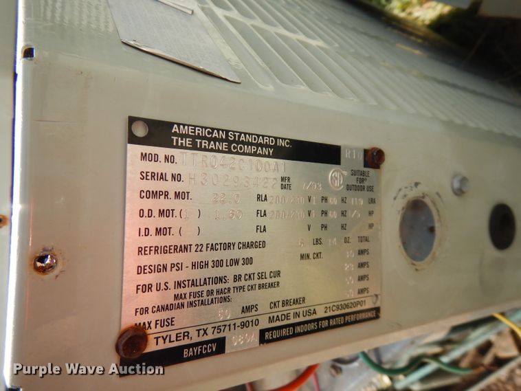 image for item FR9217 (9) AC and heat units