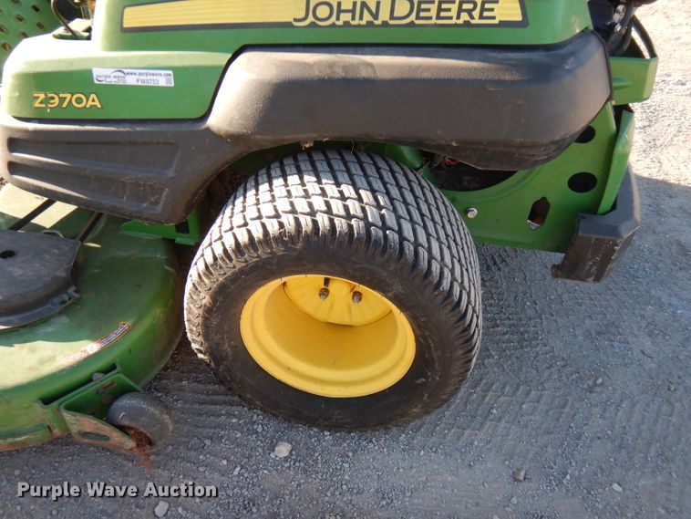 image for item FW9753 John Deere Z370A ZTR lawn mower